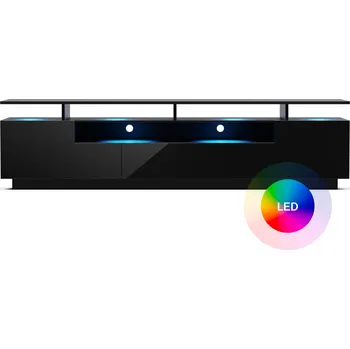 Nábytek Blumfeldt Perth Lowboard, TV skříňka, 195 x 33 x 50 cm, LED (10045758)