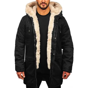 Černá pánská zimní bunda parka Bolf 5M120 - 2XL