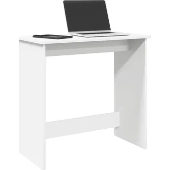 Psací stůl vidaXL Psací stůl 80 x 40 x 75 cm kompozitní dřevo [860457] Barva: Bílá