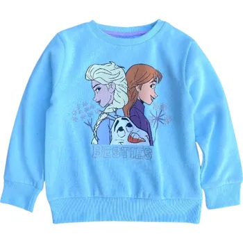 Dívčí mikina Licenční zboží Dívčí tyrkysová mikina Frozen velikost: 122/128