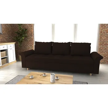 Pohovka Pohovka LENOX tmavěhnědá - SAWANA 16