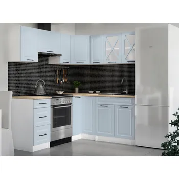 Kuchyňská linka Rohová kuchyňská linka ASTRID 190x170cm - Denim