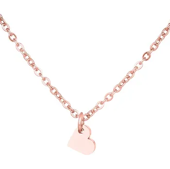Řetízek Řetízek s malým srdíčkem růžové zlato