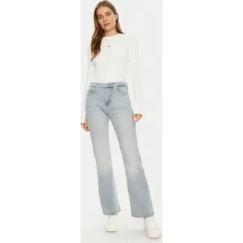 Oblečení a móda Calvin Klein Jeans Jeansy Authentic J20J224510 Světle modrá Bootcut Fit 26_30