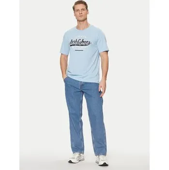 Pánské džíny Jack & Jones Jeansy Eddie 12269506 Modrá Loose Fit 30_32