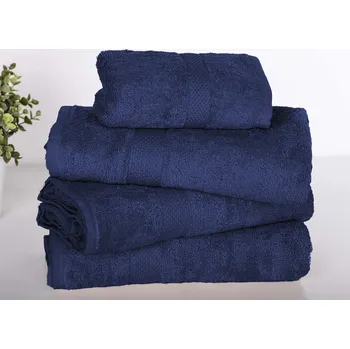 Ručník XPOSE® Froté osuška VERONA - tmavě modrá 100x180 cm, Froté + Prodloužená možnost vrácení zboží do 50 dnů