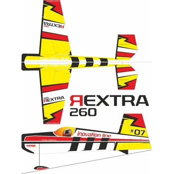 RC model letadla REXTRA 260 - RED #07