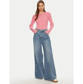 Dámský svetr JJXX Svetr Jodi 12250072 Růžová Slim Fit L