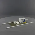 Automatické otevírání a zavírání kurníku SI59-N 12V/230V včetně dvířek a adaptéru na 230V