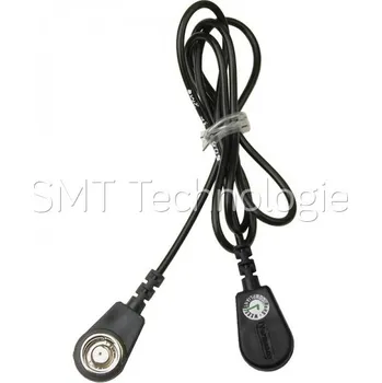 ESD Zemnicí kabel, 10mm/10mm, 2,5m, 1MΩ rezistor, 230420 - 100105284