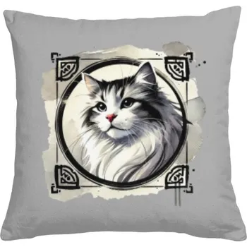 Pánská móda Polštář bavlněný s potiskem Něžný pohled