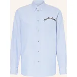 Moncler Pánská Košile Comfort Fit, tmavě modrá, 40