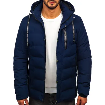 Tmavě modrá pánská zimní bunda Bolf 5M3136 - 2XL