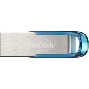 USB flash disk SanDisk Flash Disk 64GB Ultra Flair, USB 3.0, tropic modrá