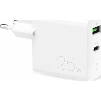 Puro Mini Fast Travel Charger 1x USB-A USB-C 3 A (PUR521WHT)