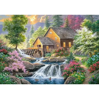 Puzzle CHERRY PAZZI Mlýn v létě 2000 dílků