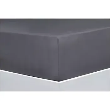 Prostěradlo Prostěradlo Avance Jersey Elastan Schiefer Černá 90-100x200-220 cm