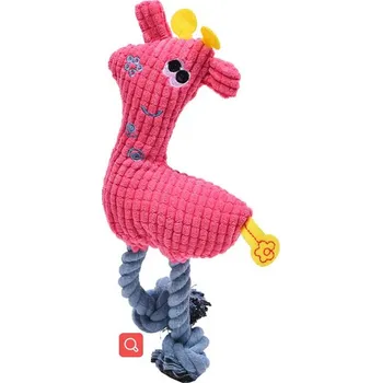 Hračka pro psa Surtep Animals Hračka ECO pískací pro psa/kočku 26 x 16 cm Barva: Růžová