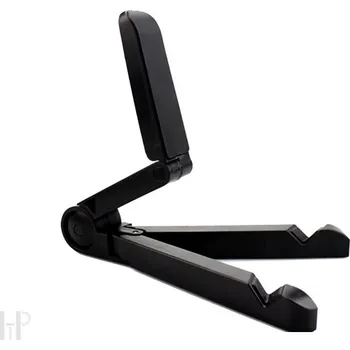 Příslušenství pro gramofon TESLA Record Vinyl Stand Black - Skládací stojánek pro gramofonové desky