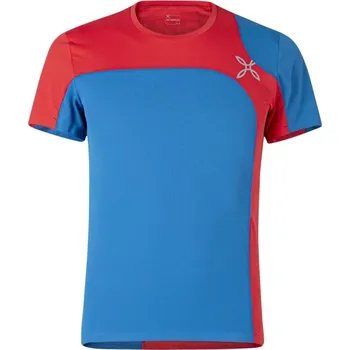 Pánské tričko Triko Montura Outdoor Style T-shirt L celeste/power red