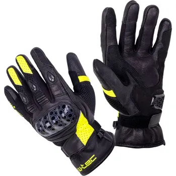 Moto rukavice W-TEC Moto rukavice Kudavo černá-fluo - XXL