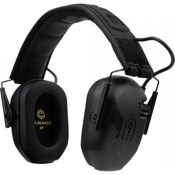 Chránič sluchu Sluchátka elektronická Earmor M300A, Černá