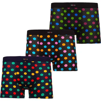 Boxerky Barevné pánské boxerky Bolf 1BE754-3P 3 PACK - 3XL
