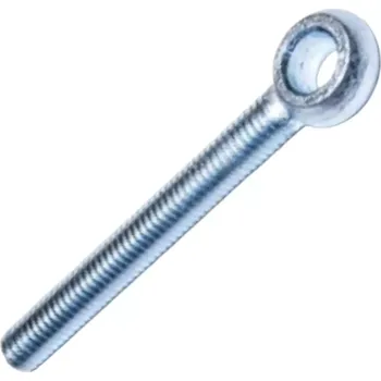 Šroub Šroub s okem M10 x 120 mm, bílý zinek, DIN 444LB