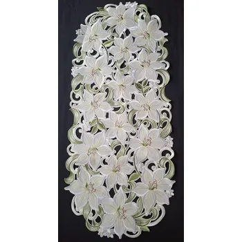 ubrus UBRUS vyšívaný 110 x 43 LILIE