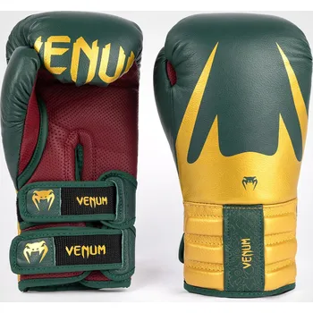 Boxerské rukavice Boxerské rukavice Venum Reverso - Emerald Green / Gold Velikost: 10oz