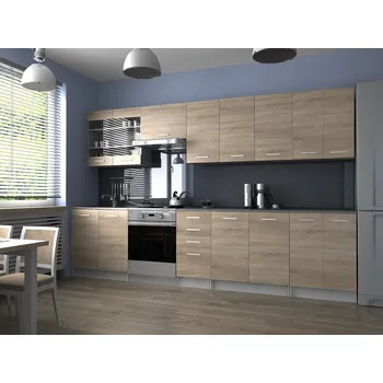 Kuchyňská linka Kuchyňská linka PAMELA 320x260 - Sonoma