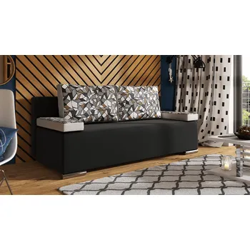 Pohovka Pohovka ROSARIO černo-šedá - SAWANA 14 + SAWANA 84 + VIGO 9