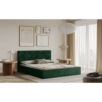 Postel Postel MARSALA 120x200 zelená s úložným prostorem
