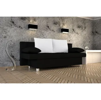 Pohovka Pohovka SALVADOR černo-bílá