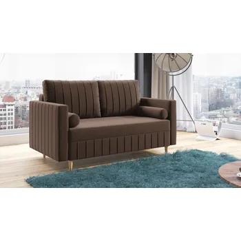 Pohovka Pohovka RUFUS hnědá - DREAM VELVET 202.37