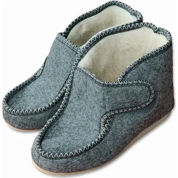 Dámské válenky Ovčí věci Filcové kotníkové bačkory s ovčí vlnou MAXI dámské Velikost: 37