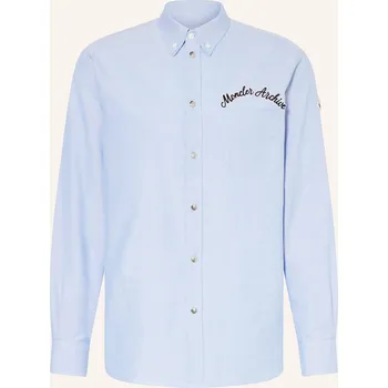 Pánská košile Moncler Pánská Košile Comfort Fit, tmavě modrá, 46