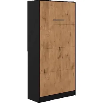 Postel Stolwit Sklopná postel do skříně svislá BASIC, šíře lůžka: 90 cm, barevné provedení: kongo