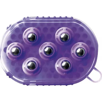 Masážní přístroj Hřbílko magnetické masážní Hippo Tonic fialová