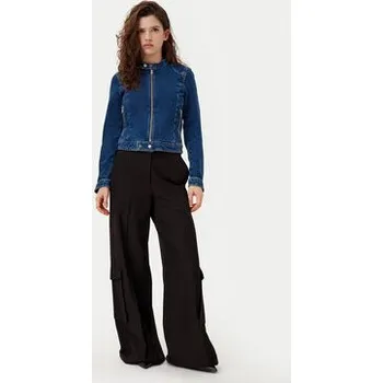 Pánská casual bunda HUGO Jeansová bunda 50530329 Tmavomodrá Regular Fit XS