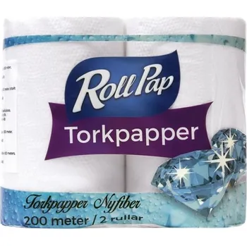 Papírová utěrka HAN Kuchyňské utěrky XXL - 1vrstvé, bílé, 2 role