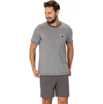 Pánské pyžamo Etan 1275/32 HOTBERG Barva/Velikost: šedá / XXL
