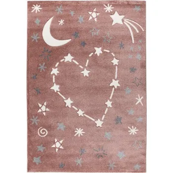 Koberec Dětský koberec Happy 305 pink Varianta: 80x150 cm