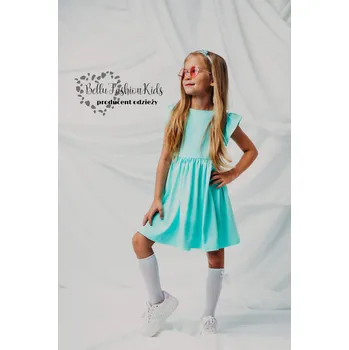 Dívčí šaty Dívčí šaty Bella mint velikost: 116