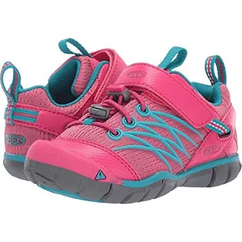 Dívčí polobotky Celoroční bota Keen Chandler CNX bright pink/lake green 37