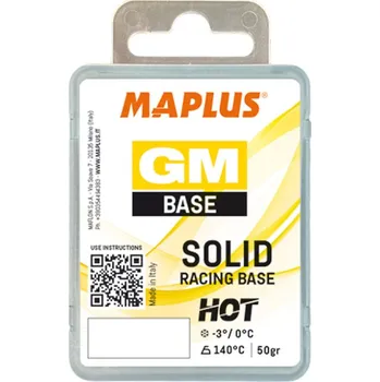 Lyžařský vosk Závodní parafín MAPLUS GM BASE SOLID hot 50 g