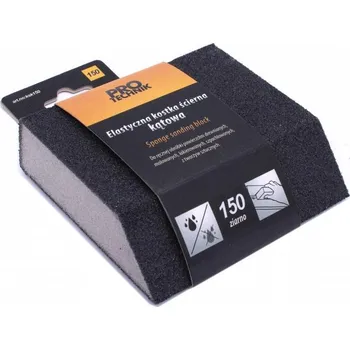 Brusný papír Brusná houbička zkosená 100 x 70 x 25, P120, PRO-TECHNIK