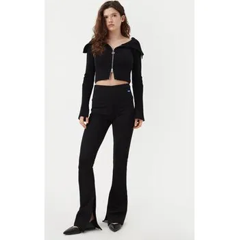 HUGO Kalhoty z materiálu 50531189 Černá Regular Fit XXL