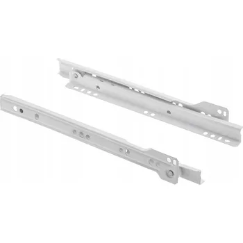 Nábytkové kování Vodítko GTV válečkové bílé L-400 PR-0B-400-10