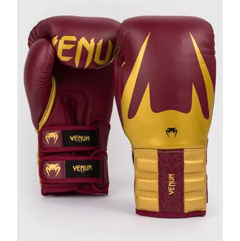 Boxerské rukavice Boxerské rukavice Venum Reverso - Cherry Red/Gold Velikost: 10oz